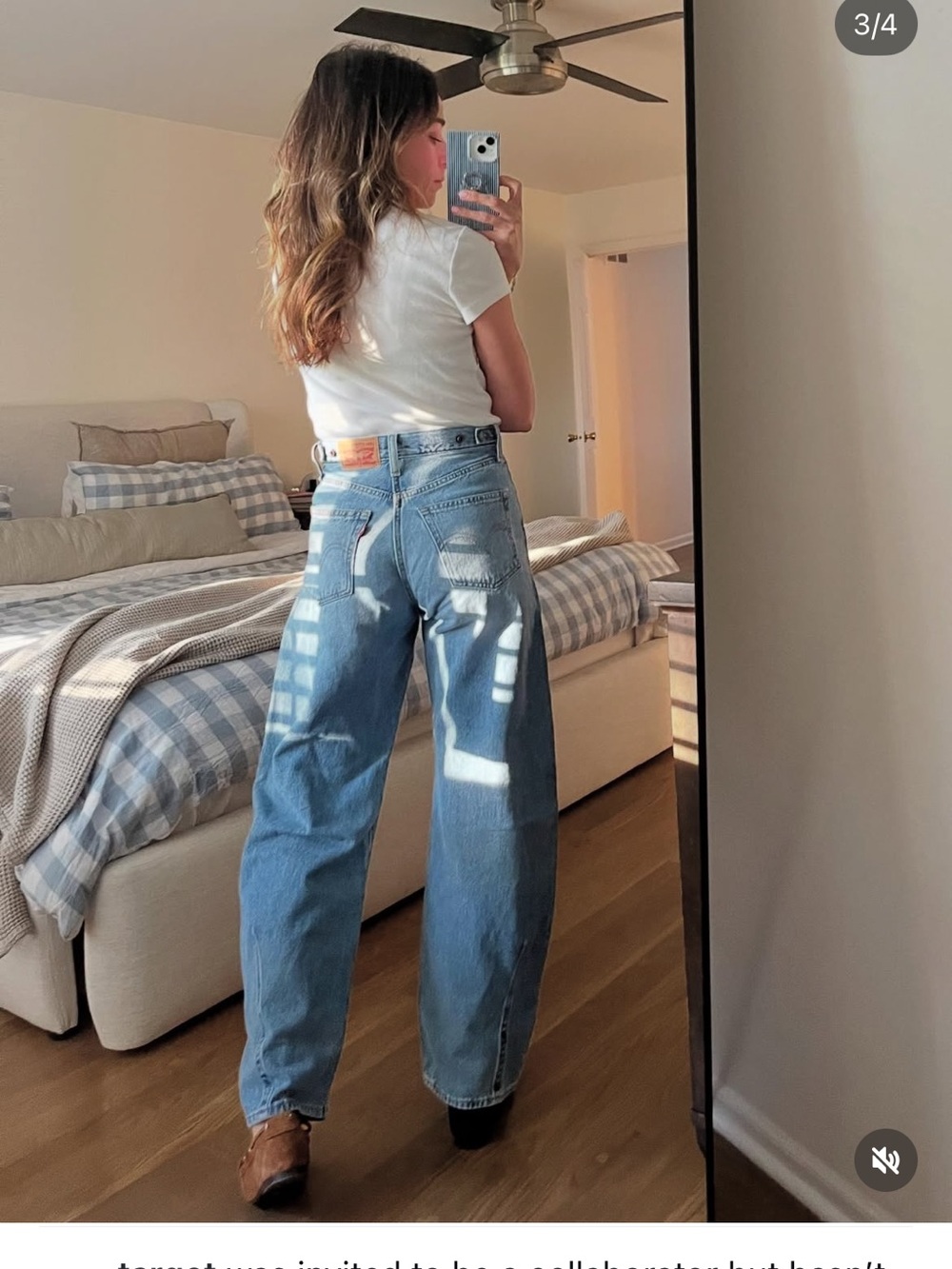 Levi’s Cinch Barrel Light Wash High-Rise Jeans - Picture 2 of 10